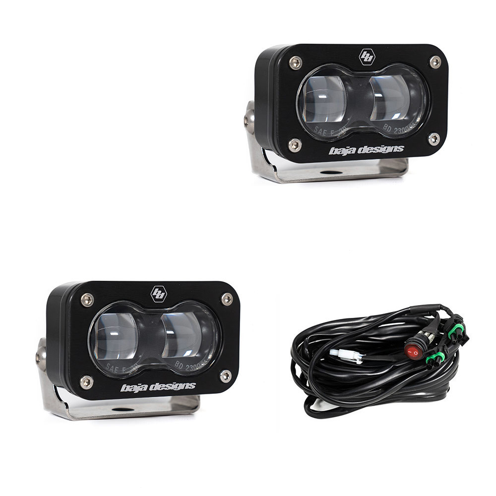 S2 SAE 補助ライト クリア LEDライト スポット BajaDesigns バハデザイン 正規品｜オートプロズ 店