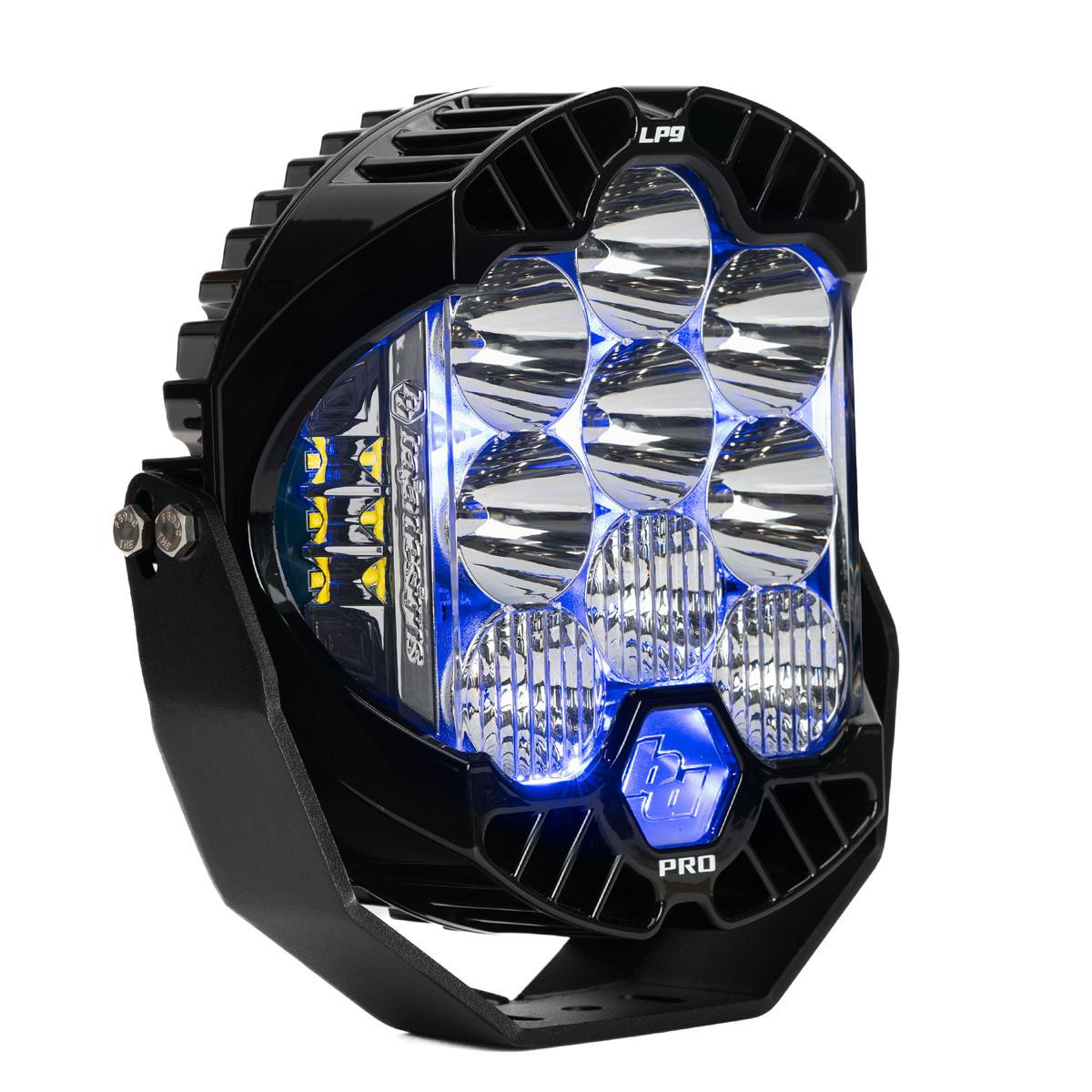 LP9 Pro 補助ライト クリア バックライト ブルー LEDライト ドライビングコンボ BajaDesigns バハデザイン 正規品|オートプロズ 店