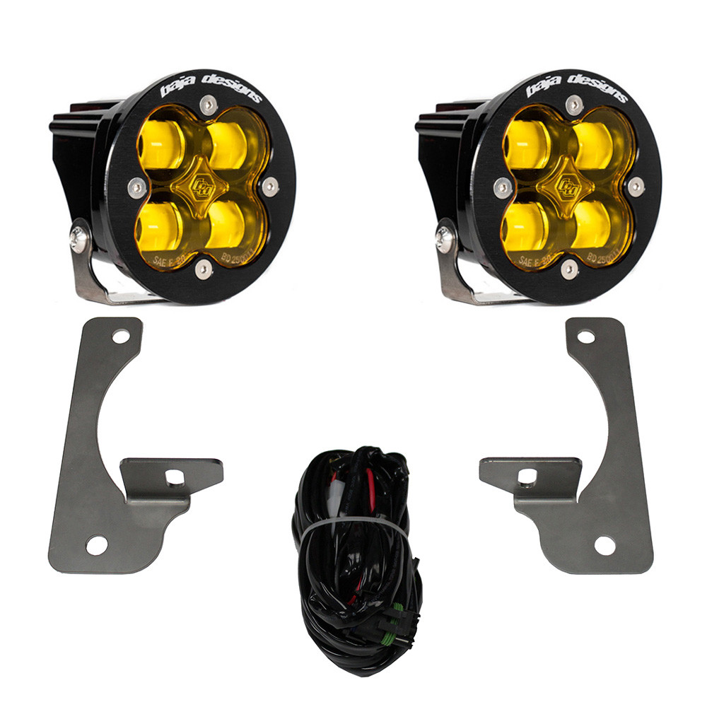 LED フォグライトキット ジープ JK ラングラー プレミアムバンパー 2007-2009年式 アンバー Squadron-R SAE LEDライト BajaDesigns バハデザイン 正規品
