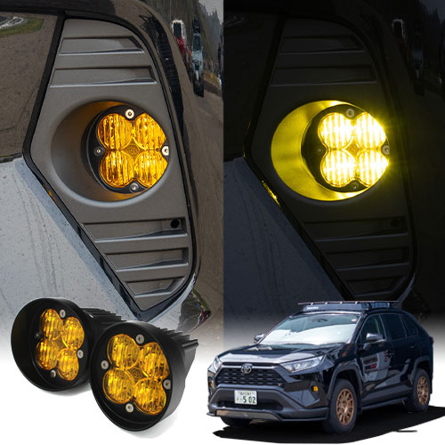 LED フォグライト キット トヨタ RAV4 2018年以降現行 Squadron-R Sport ワイドコーナリングライト アンバー BajaDesigns バハデザイン 正規品 49,140円