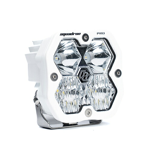 LED ドライビングコンボ ライト Squadron 2.0 Pro 1個 本体カラー：ホワイト BajaDesigns バハデザイン 正規品｜オートプロズ 店 38,740円