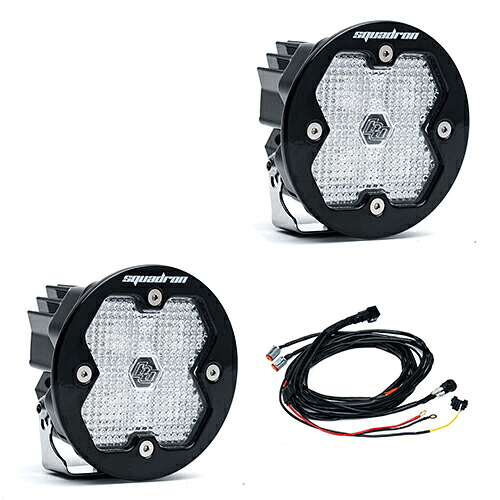 LED シーン ライト Squadron-R 2.0 Sport 2個 BajaDesigns バハデザイン 正規品｜オートプロズ 店