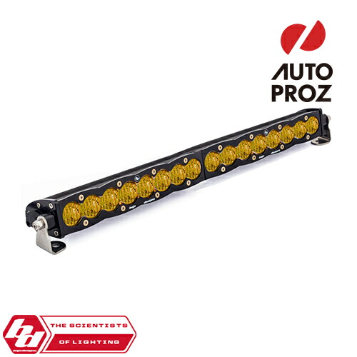 BajaDesigns 正規品 S8シリーズ 20インチ LED ライトバー ワイドドライビング アンバー