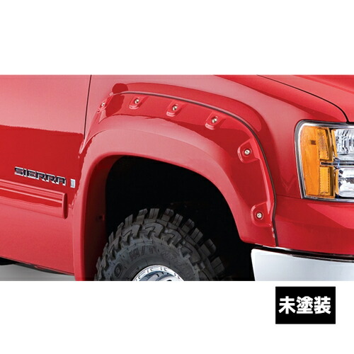 Usブッシュワーカー 直輸入正規品 Bushwacker Gmc シエラ 1500 ボスポケットスタイル フェンダーフレア オーバーフェンダー フロントリアセット マットブラック Lunarhomesdurgapur Com