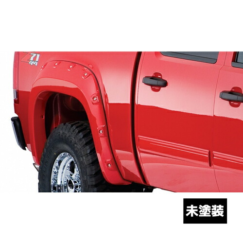 Usブッシュワーカー 直輸入正規品 Bushwacker Gmc シエラ 1500 ボスポケットスタイル フェンダーフレア オーバーフェンダー フロントリアセット マットブラック Lunarhomesdurgapur Com