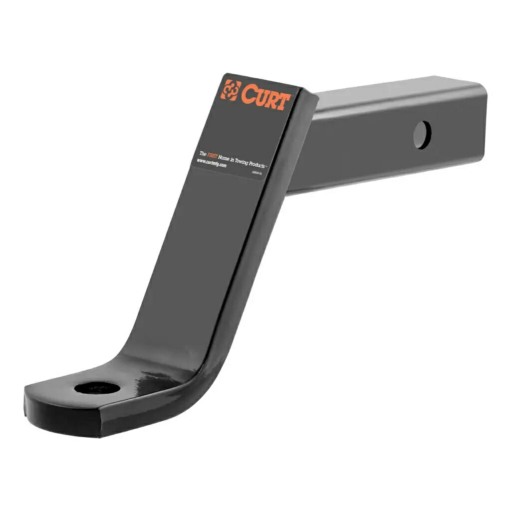 ボールマウント 2インチ角用 6インチドロップ 4インチライズ シャンク長さ9.25インチ クラス3 トレーラーヒッチ CURT カート 正規品 【レビューでヒッチピンプレゼント】