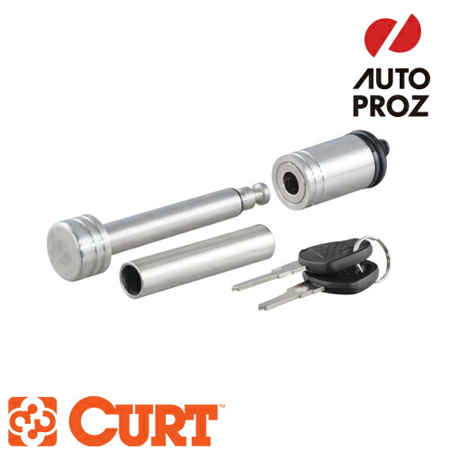 CURT ヒッチボール、カバー、ロックピンセット CURT（車） CURT ロックピン/ヒッチロック 2インチ角(40mm角にも