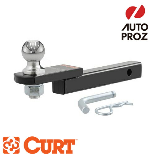 楽天市場】CURT 正規品 トレーラーヒッチ用 ボールマウント＋2インチ
