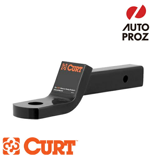 CURT 正規品 ヒッチメンバー用 クラス4 ボールマウント 2インチ角 1インチライズ 2インチドロップ メーカー保証付 【レビューでヒッチピンプレゼント】