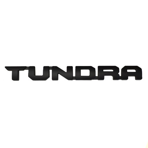USトヨタ 純正品 TOYOTA タンドラ 2014-2021年式 TRD Pro限定 サイドドアエンブレム ネームプレート マットブラック 右側