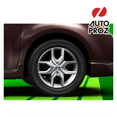楽天市場 Us日産直輸入純正品 Nissan Cube 日産 キューブz12型に適合16インチ アルミホイール シルバー ホイール1本 オートプロズ 楽天市場店