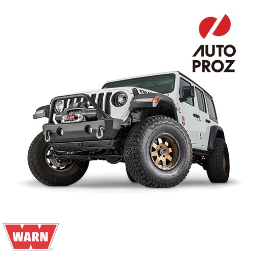Warn 縄墨矜恃 ジープ Jkラングラー 07 18年間 Rock Crawler Stubby 向こう正面バンパー 2friendshotel Com