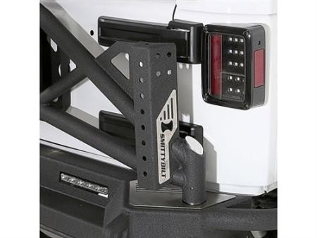 【US直輸入正規品】Smittybilt(スミッティビルト)SRCGen2リアバンパー(ヒッチメンバー付き)JEEPジープJKWranglerJKラングラー2ドア/4ドア2007年式以降現行※2インチ(5cm)ヒッチ角