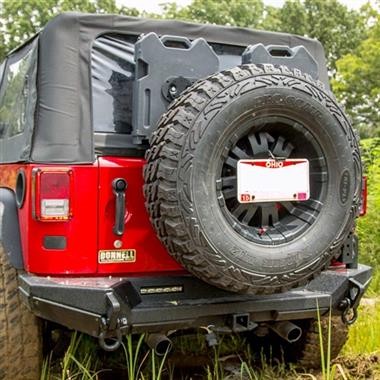 【US直輸入正規品】Smittybilt(スミッティビルト)SRCGen2リアバンパー(ヒッチメンバー付き)JEEPジープJKWranglerJKラングラー2ドア/4ドア2007年式以降現行※2インチ(5cm)ヒッチ角