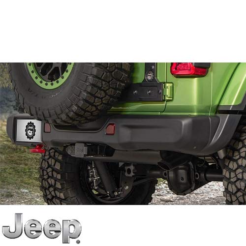 USジープ/MOPAR 純正品 JEEP JLラングラー パーキングソナーなし車両用 ルビコン リアバンパー