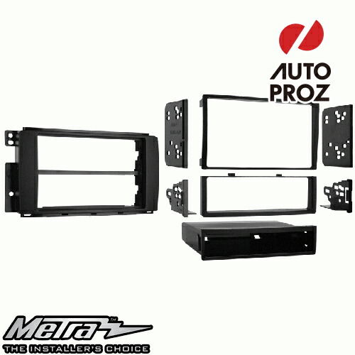 METRA 正規品 スマート フォーツー 2008-2010年 シングルDIN/ダブルDIN オーディオ取り付けキット/ダッシュキット