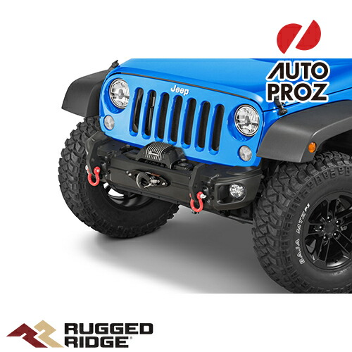 60180円 【テレビで話題】 ARCUS フロントバンパーオーバーライダーなし サテンブラック JEEP JKラングラー 2ドア 4ドア アンリミテッド 2007-2018年式 RuggedRidge 正規品