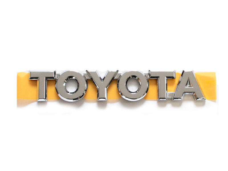 USトヨタ 純正品 TOYOTA ハイラックスサーフ/4ランナー用 ”TOYOTA” リフトゲートエンブレム