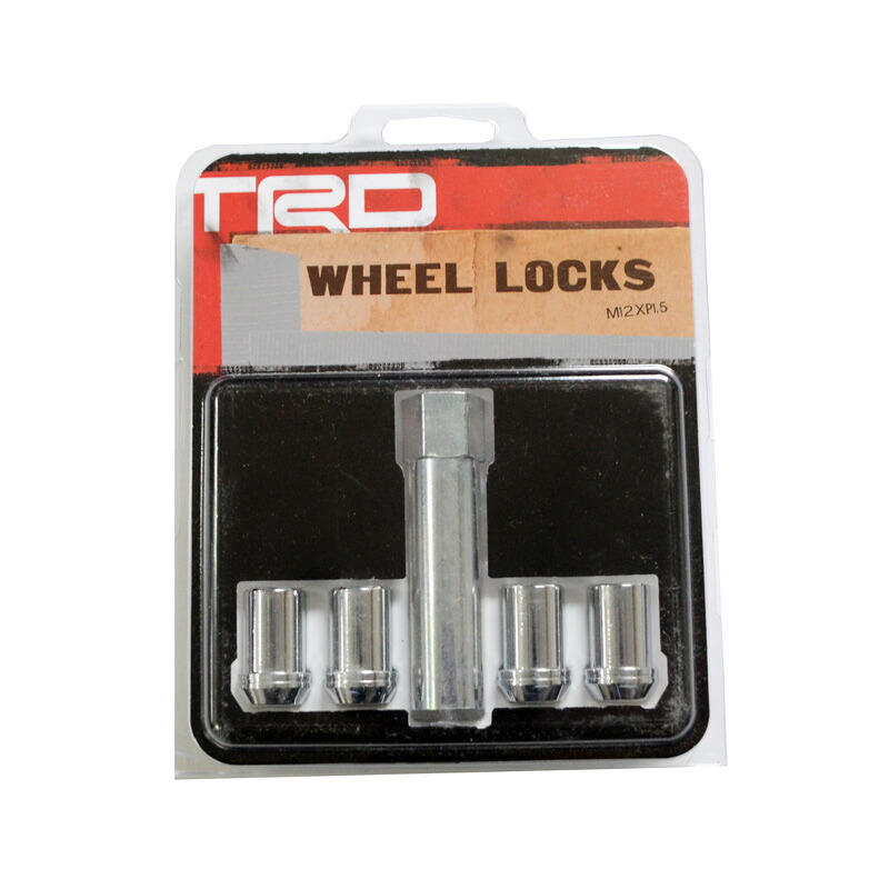 USトヨタ 純正品 TOYOTA TRDホイールロックセット
