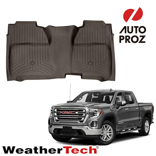 フロアマット GMC シエラ1500 クルーキャブ 2014-2018年式 2列目 フロアライナー ココア WeatherTech ウェザーテック 正規品｜オートプロズ 店 11,840円