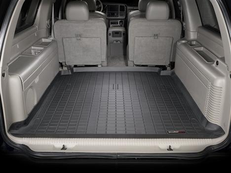 ラゲッジマット トランクマット GMC ユーコンXL リア 4 1/2F 2000-2006年 カーゴトレー カーゴライナー ブラック WeatherTech 正規品｜オートプロズ 店