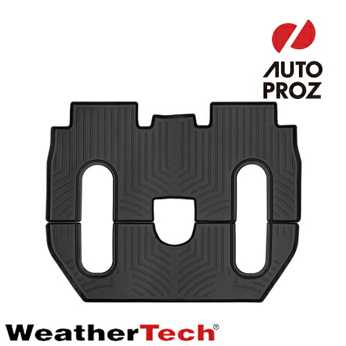 フロアマット テスラ モデルX 2016-2018年式 フロアライナー 2列目 3列目セット ブラック Weathertech 正規品