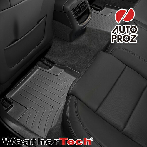 フロアマット ダッジ チャレンジャー 2011-2022年式 2列目 フロアライナー 2ピース ブラック Weathertech 正規品