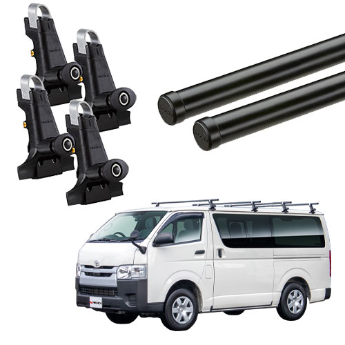Takeru Anbassa　ハイエース　部品取り 楽天市場】YAKIMA ベースラックセット 2セット 4脚 トヨタ