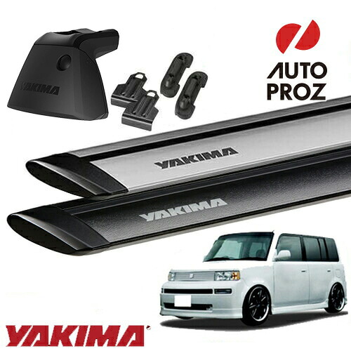 YAKIMA 正規品 トヨタ bB 2000-2005年式 NCP3系に適合 ベースラックセット ベースライン ベースクリップ163,163 ジェットストリームバーM｜オートプロズ 店
