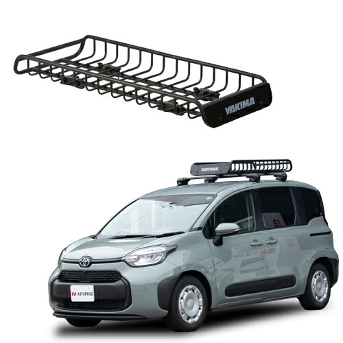 楽天市場】ルーフラック スキニーウォーリアー ネット付属 YAKIMA