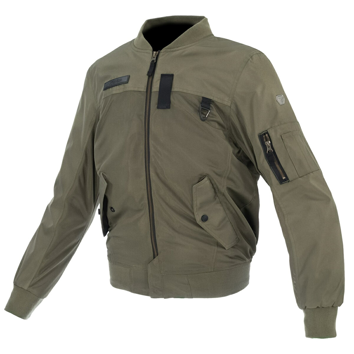 コミネ(KOMINE) JK-184 エニグマG2フライトメッシュジャケット Olive 3XLサイズ