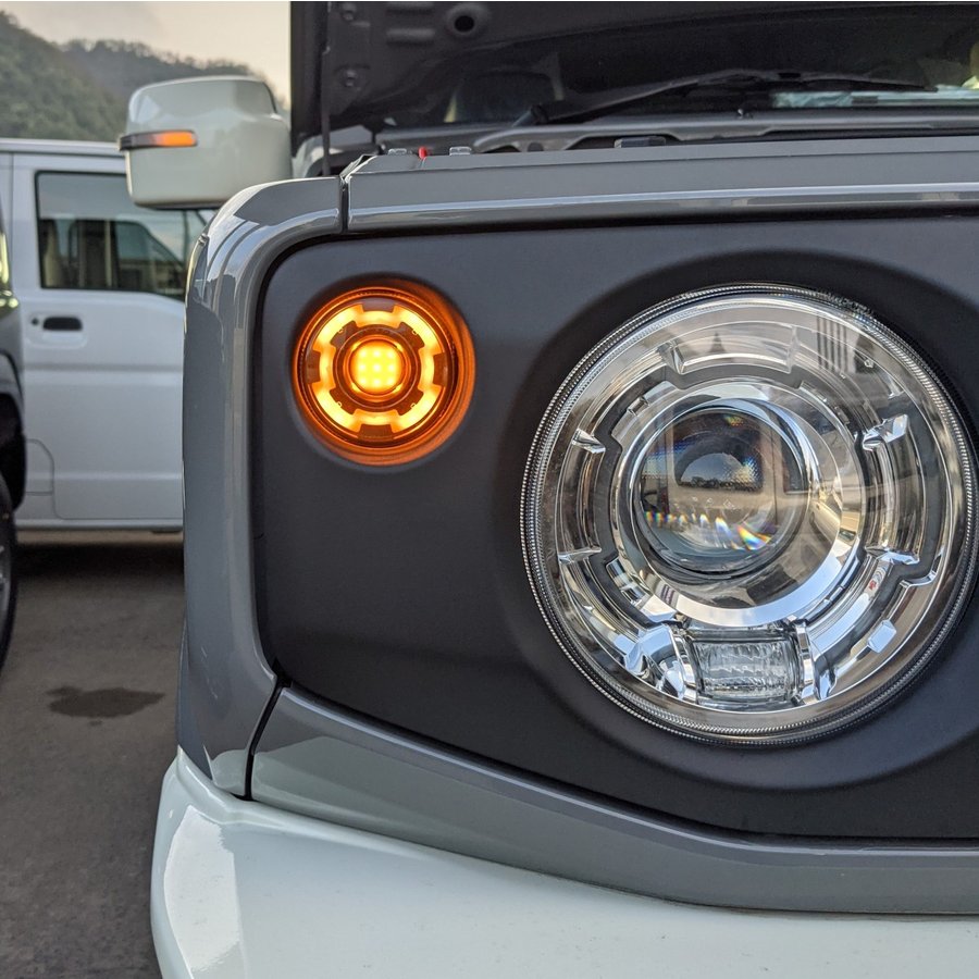 本格派ま！ フロント ウインカー LED 左右セット JIMNY JB64 JB74 ジムニー シエラ オートルビーズ autorubys  qdtek.vn