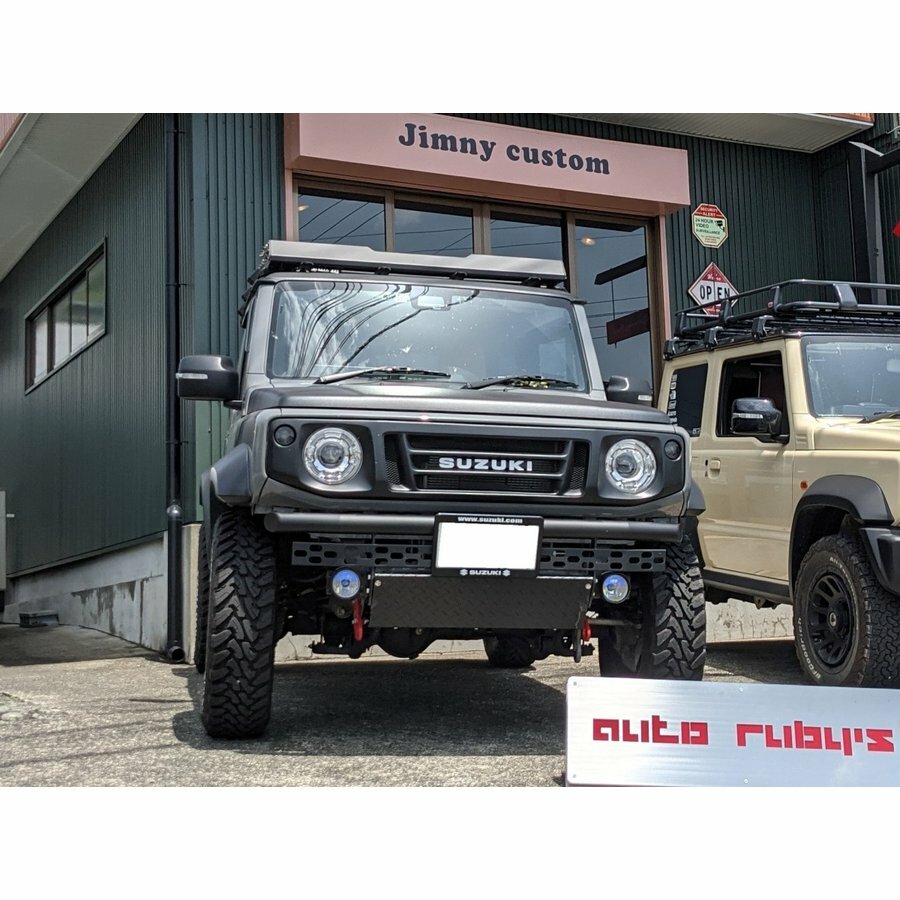 ジムニー ストレート ＆ JB64 デザインプレート jimny 新型ジムニー