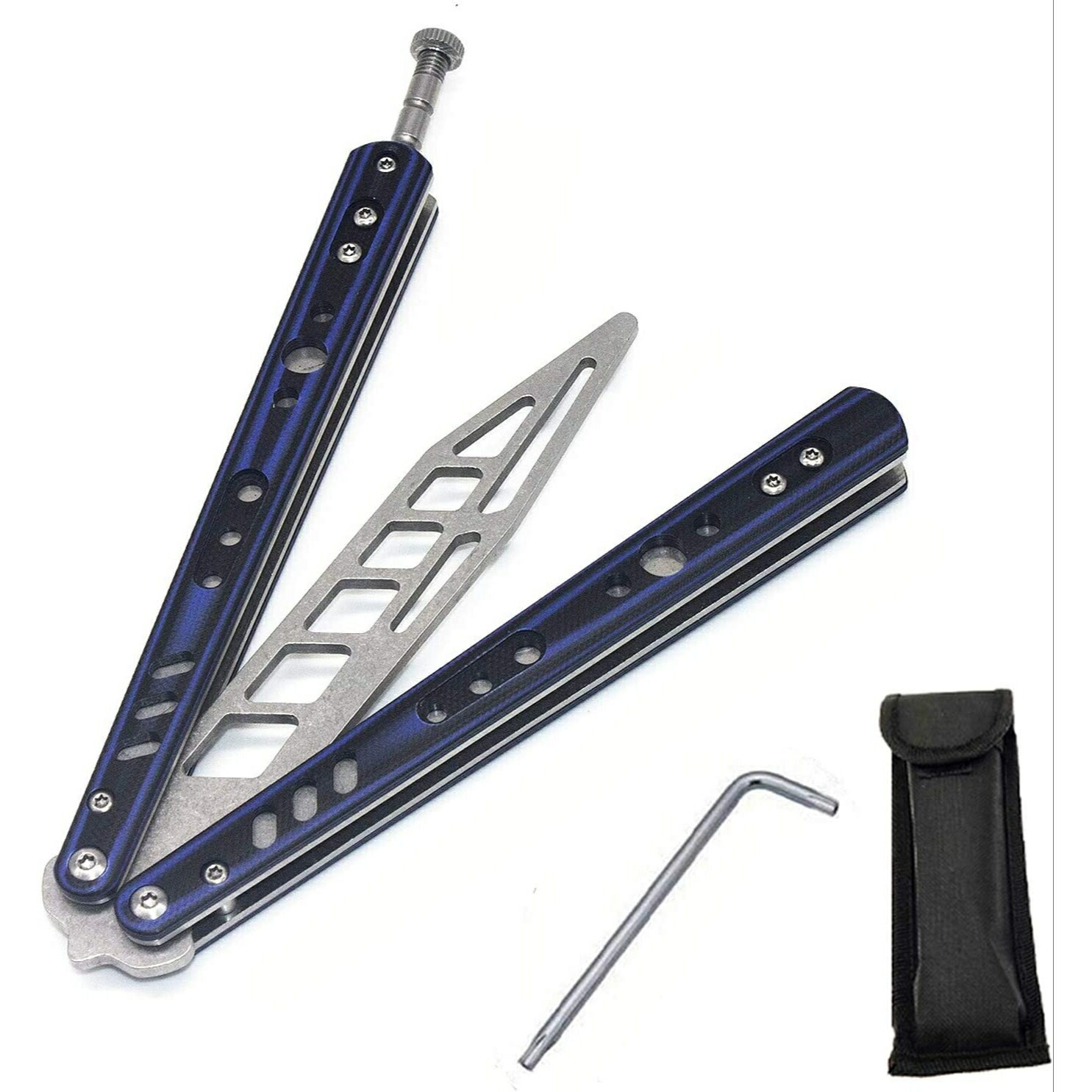 No 137 カスタム トレーニングナイフ　刃無し Amazon.co.jp: 練習用バタフライナイフ刃無し トレーニング用 刃