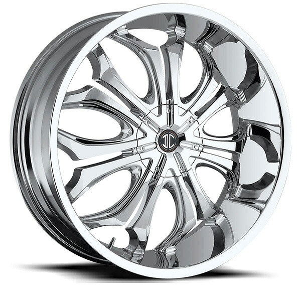 2CRAVE No.8 Chrome 24x9J Offset +15 PCD 5x120 ホイール４本