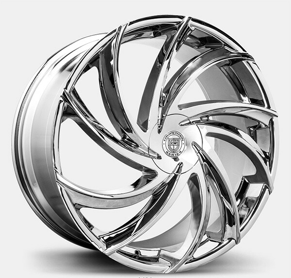 Lexani Twister Chrome 18 x 8J ブランクホイール4本 レクサーニツイスタークロームホイール4本|オートストック autostock