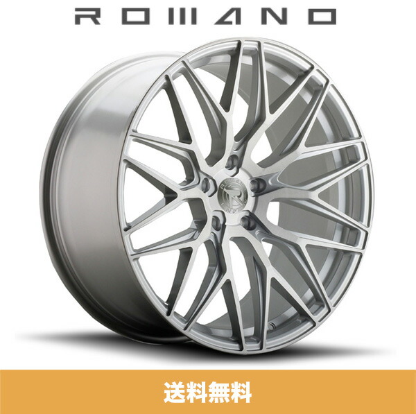 ロマノrfr03 Romano Rfr03 19x8 5j Matte Silver Brushed マットシルバーブラッシュ色ブランクホイール 本セット 送料無料 Mpgbooks Com