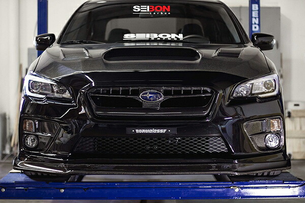 Seibon セイボン Carbon Fiber カーボンコピーファイバー Fog Light Surround フォグライトカバー 15 17年頃御祝い Subaru スバル Wrx Sti 貨物輸送無料 Arcprimarycare Co Uk