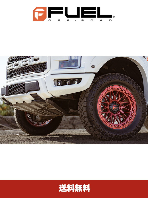 【楽天市場】トヨタランドクルーザープラド用フューエル トリガー 20x9J キャンディーレッド ホイール4本セット FUEL Trigger