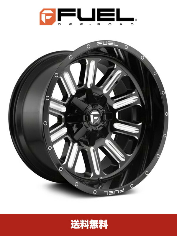 【楽天市場】ジープ アンリミテッド用フューエル D620 ハードライン 20x9J グロスブラック ミーリング加工アクセント ホイール4本セット FUEL HARDLINE 20X9 5X5