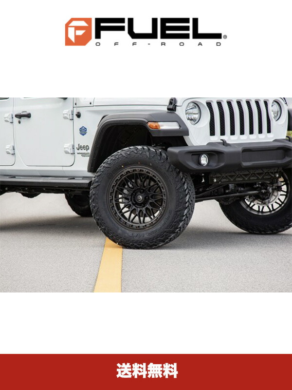 【楽天市場】ジープ ラングラー用フューエル トリガー 20x9J マットブラック ダブルダークティントフェイス ホイール4本セット FUEL
