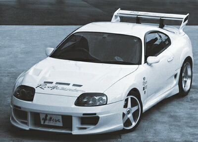 スープラ JZA80 フロントバンパースポイラー ver.02 (後期) 塗装済み|Autostyle