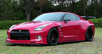GT-R35 フロント&リア オーバーフェンダーキット ver.Break out|Autostyle