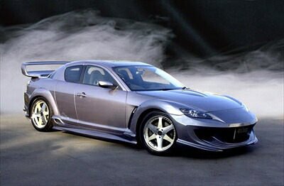 RX-8 SE3P フロントバンパー＆フェンダーアウトレット (前期2003/04/2008/02) 塗装済み｜Autostyle