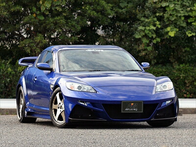 RX-8 SE3P フロントバンパー（Spiral RX-8) (後期2008/03-2012/06) 塗装済み