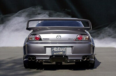RX-8 SE3Pリアバンパー&アンダーディフューザー (カーボン) (前期2003/04-2008/02) 塗装取付込|Autostyle