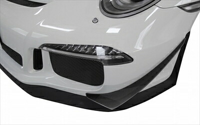 【納期2-3ヶ月】ポルシェ 991 GT3 カーボン製 フロントカナード サイズ:L 取付込|Autostyle