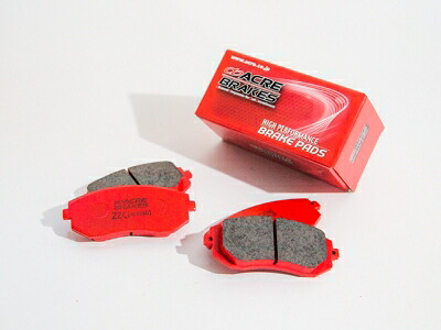 インプレッサ GGA WRX (2002/10～2007/6) ブレーキパッド 前後セット ZZC