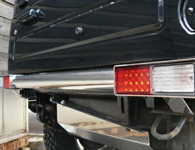 楽天市場】JA11 ジムニー スクエア タイプ ステンレス リアバンパー JA