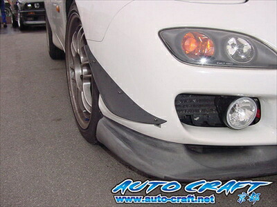 RX-7 FD3S カーボンカナード（純正バンパー用） 前期 クリア塗装済み